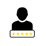 People Testimonial Logo Icon Design